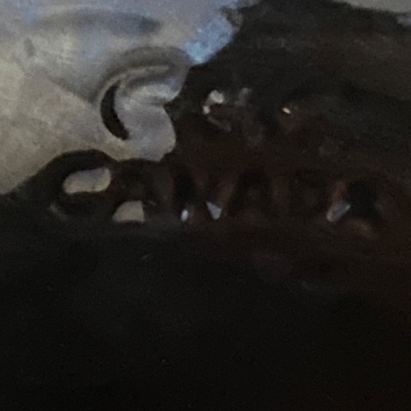 Vintage ccc Canada pottery, Mid-Century Modern Aurora Borealis dish - Picture 8 of 16